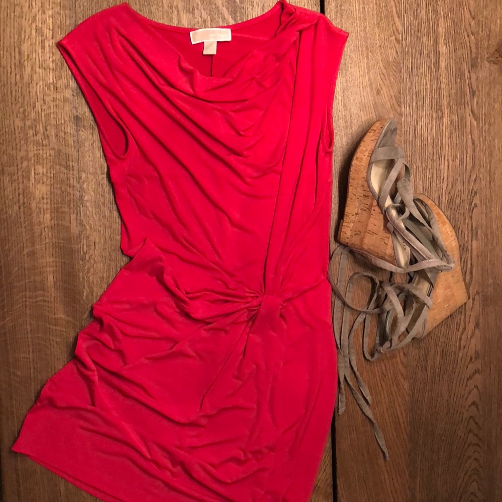 Michael Kors red dress